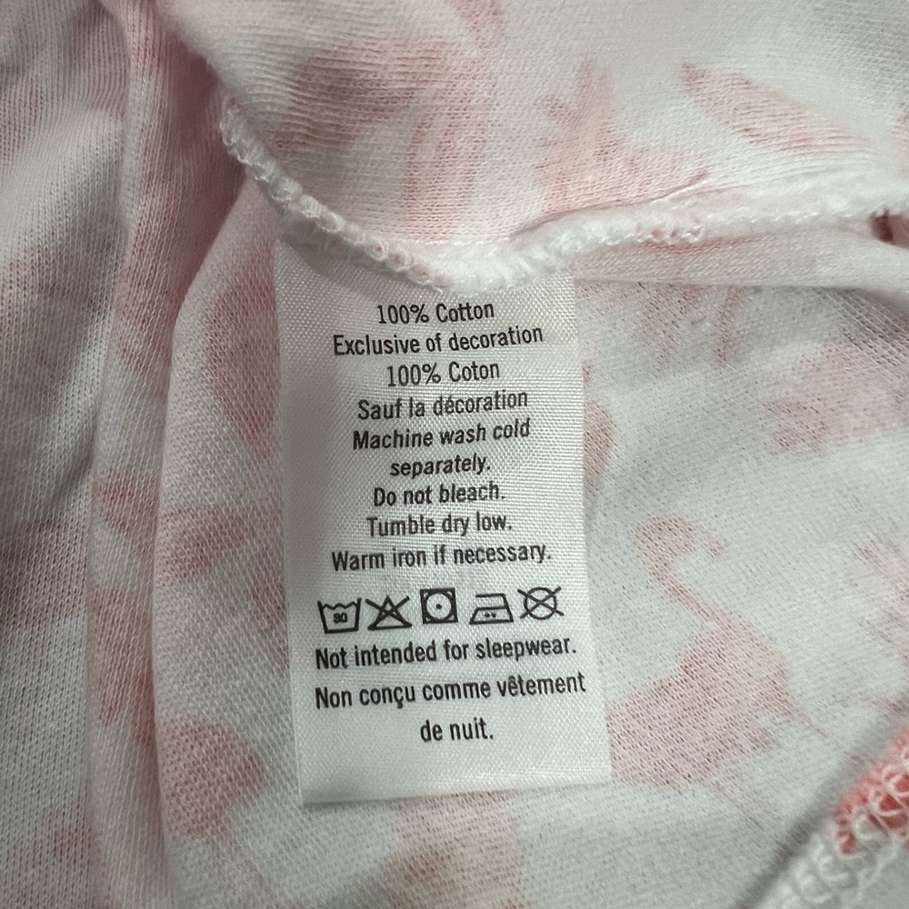 Janie and Jack White & Coral Flamingo Print Dress and Bloomer Set NWOT 3-6 Mos - Picture 6 of 8